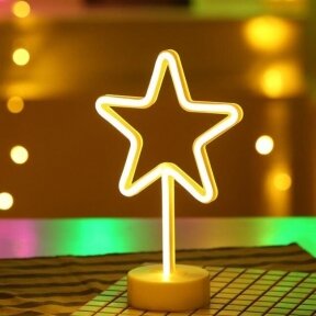 LED dekoratyvinė lempa "Star"