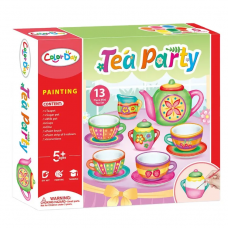 Mini arbatos puodelių rinkinys dekoravimui "Colors"