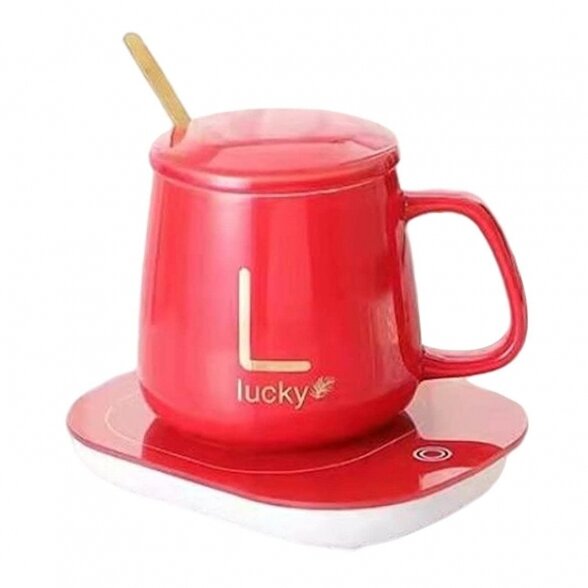 Puodelis su usb padėkliuku "Lucky" 3